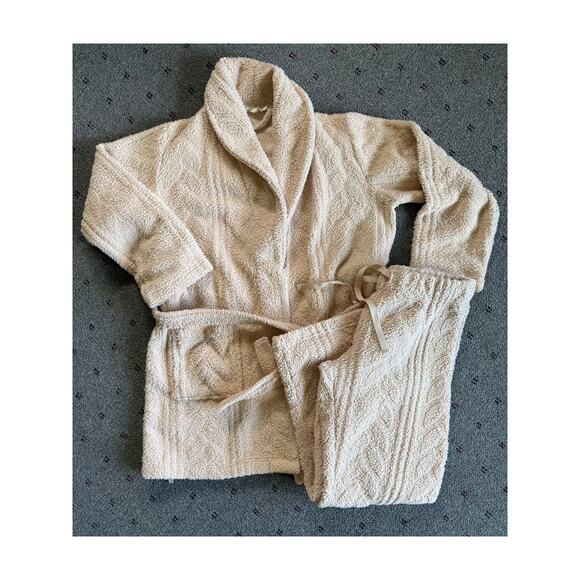 Berkshire Homewear Robe and Pants Set Size Large - Picture 1 of 5